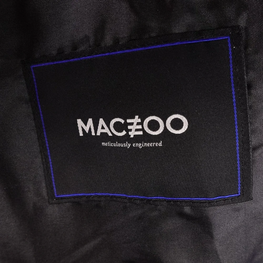 Maceoo Willburn Mens Blue Purple Plaid Blazer Jacket Size XXL 48/6 Meticulous‎